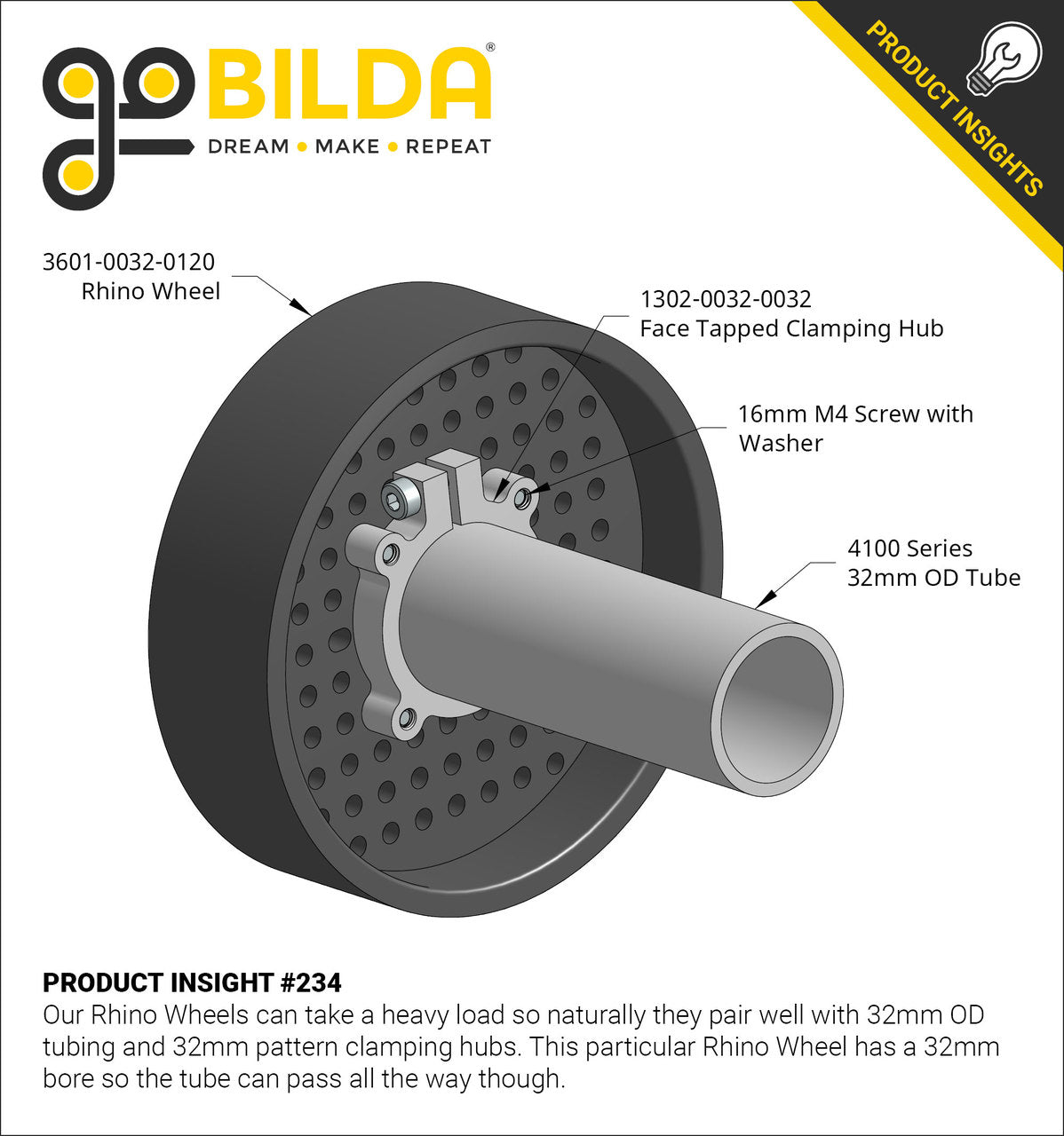 4100 Series Aluminum Tube (27mm ID x 32mm OD)