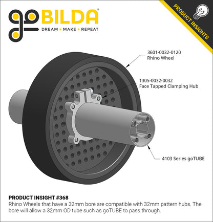 1305 Series Thru-Hole Clamping Hub