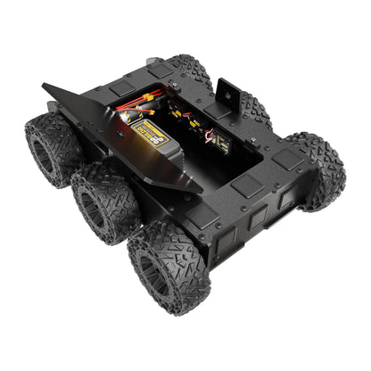 Overlander-6 All-Terrain Robot Platform (25lb Payload, 3.8mph) (Without Battery & Charger)
