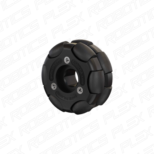 3624 Series Omni Wheel (8mm REX™ Bore, 32mm Diameter, 50A Durometer)